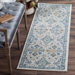 Safavieh Evoke 224 Rug, EVK224 - IVORY / LIGHT BLUE