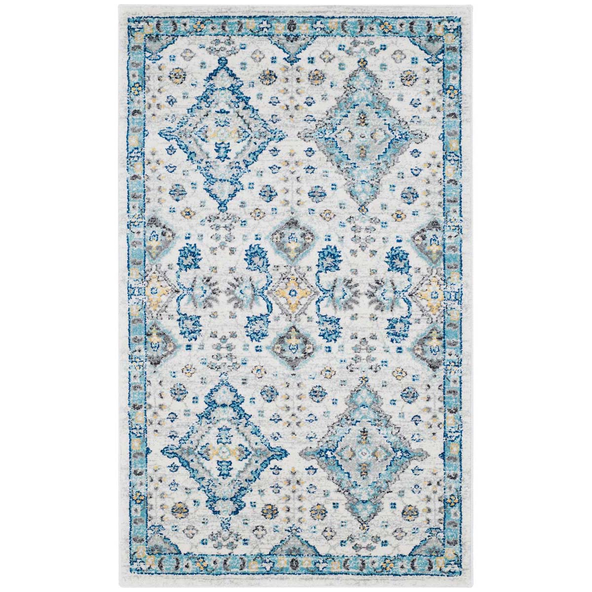 Safavieh Evoke 224 Rug, EVK224 - IVORY / LIGHT BLUE