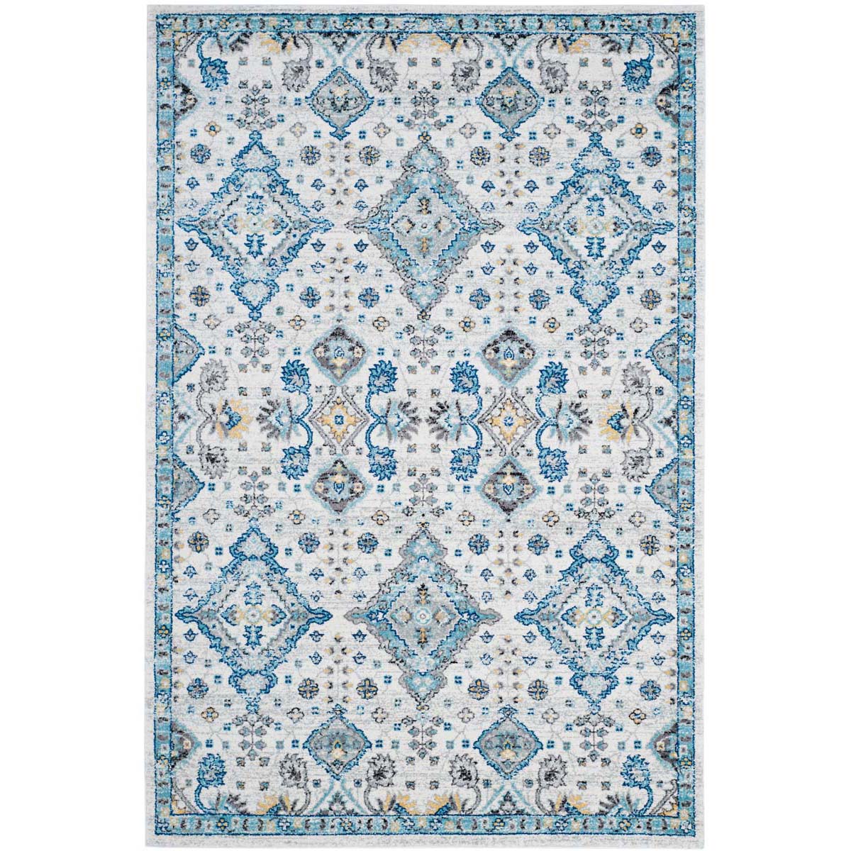 Safavieh Evoke 224 Rug, EVK224 - IVORY / LIGHT BLUE