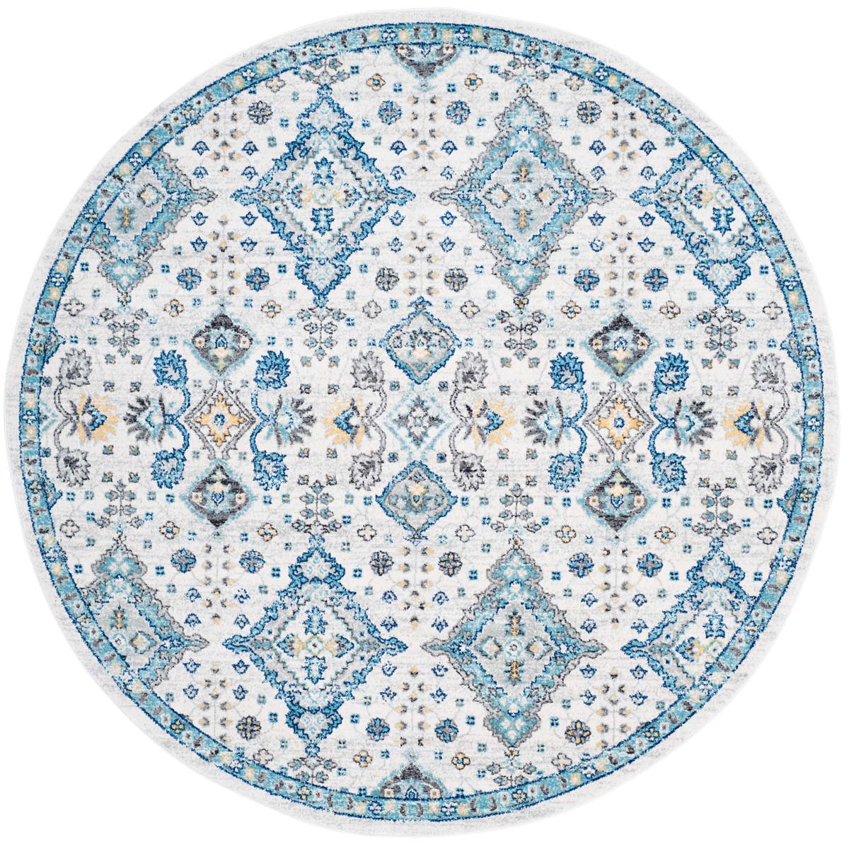 Safavieh Evoke 224 Rug, EVK224 - IVORY / LIGHT BLUE