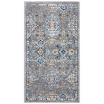 Safavieh Evoke 224 Rug, EVK224 - DARK GREY / YELLOW