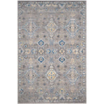 Safavieh Evoke 224 Rug, EVK224 - DARK GREY / YELLOW