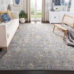 Safavieh Evoke 224 Rug, EVK224 - DARK GREY / YELLOW