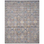 Safavieh Evoke 224 Rug, EVK224 - DARK GREY / YELLOW