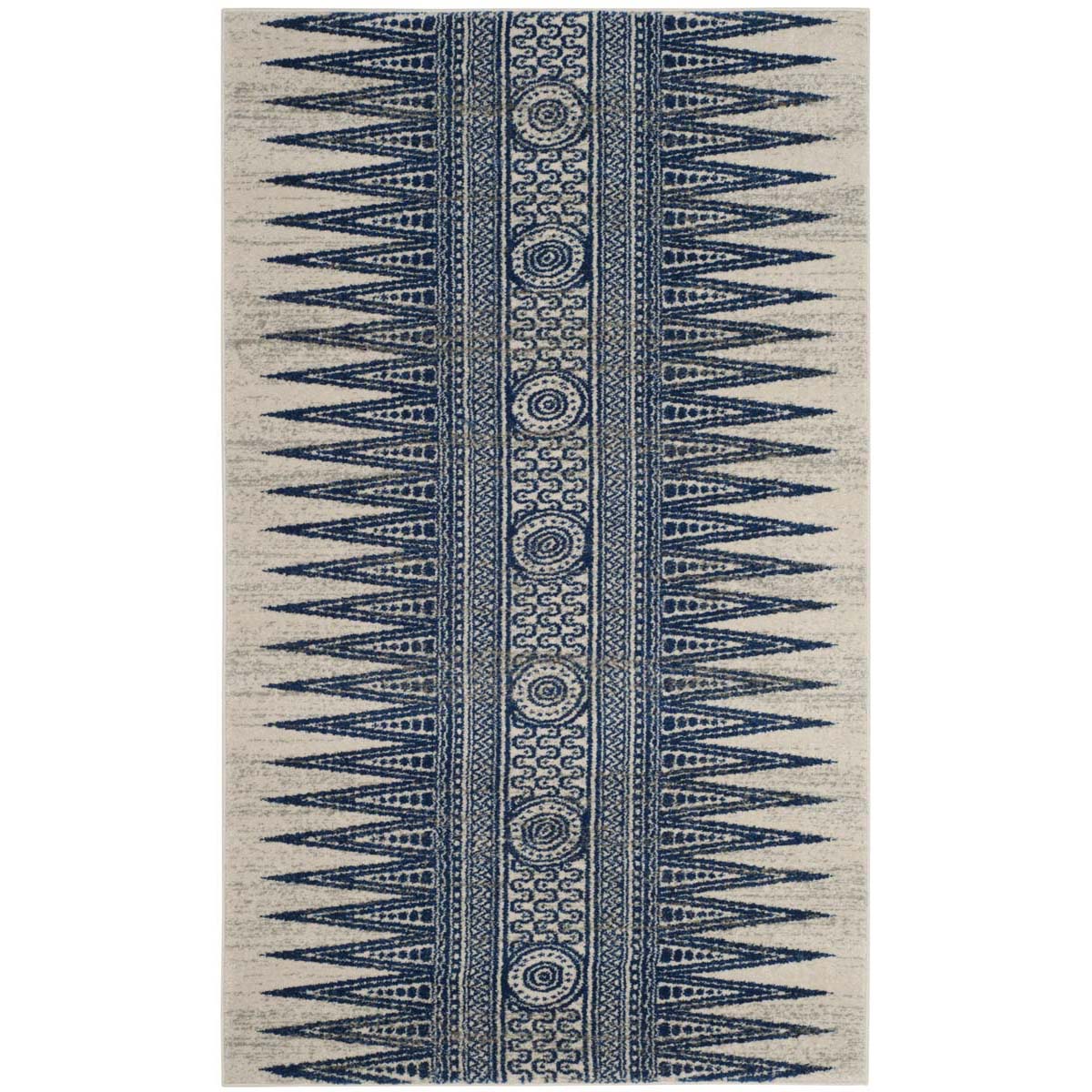 Safavieh Evoke 226 Rug, EVK226 - IVORY / BLUE