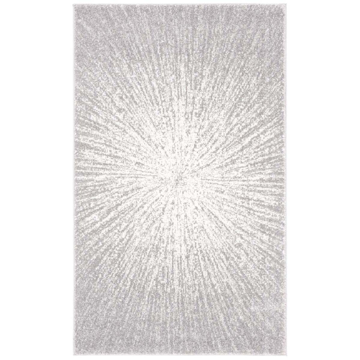 Safavieh Evoke 228 Rug, White, EVK228 - Dark Grey / Ivory