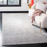 Safavieh Evoke 228 Rug, White, EVK228 - Dark Grey / Ivory