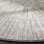 Safavieh Evoke 228 Rug, White, EVK228 - Dark Grey / Ivory