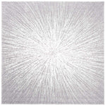 Safavieh Evoke 228 Rug, White, EVK228 - Dark Grey / Ivory