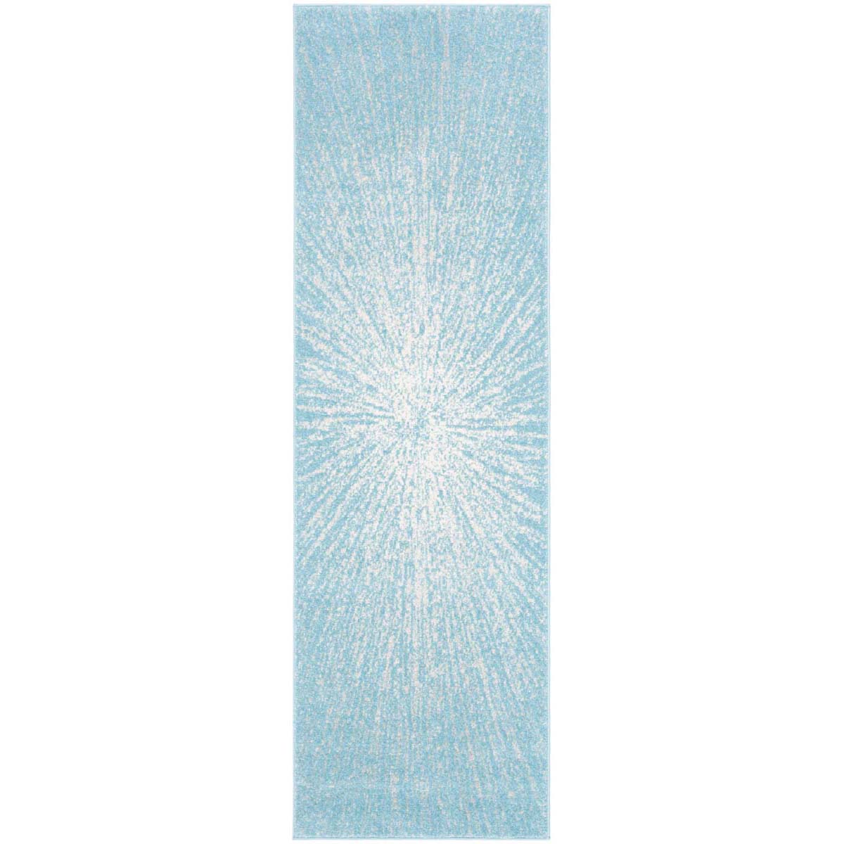 Safavieh Evoke 228 Rug, Blue, EVK228 - Aqua / Ivory