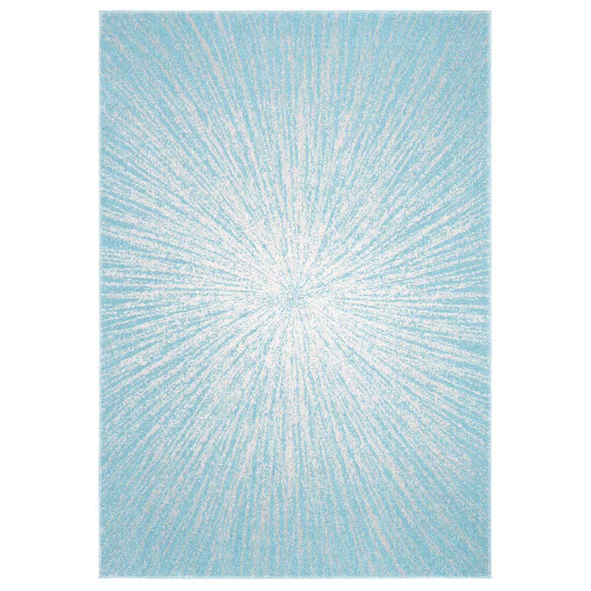 Safavieh Evoke 228 Rug, Blue, EVK228 - Aqua / Ivory