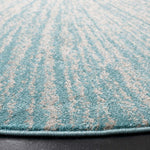 Safavieh Evoke 228 Rug, Blue, EVK228 - Aqua / Ivory