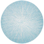 Safavieh Evoke 228 Rug, Blue, EVK228 - Aqua / Ivory