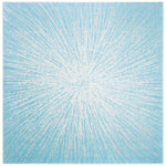 Safavieh Evoke 228 Rug, Blue, EVK228 - Aqua / Ivory