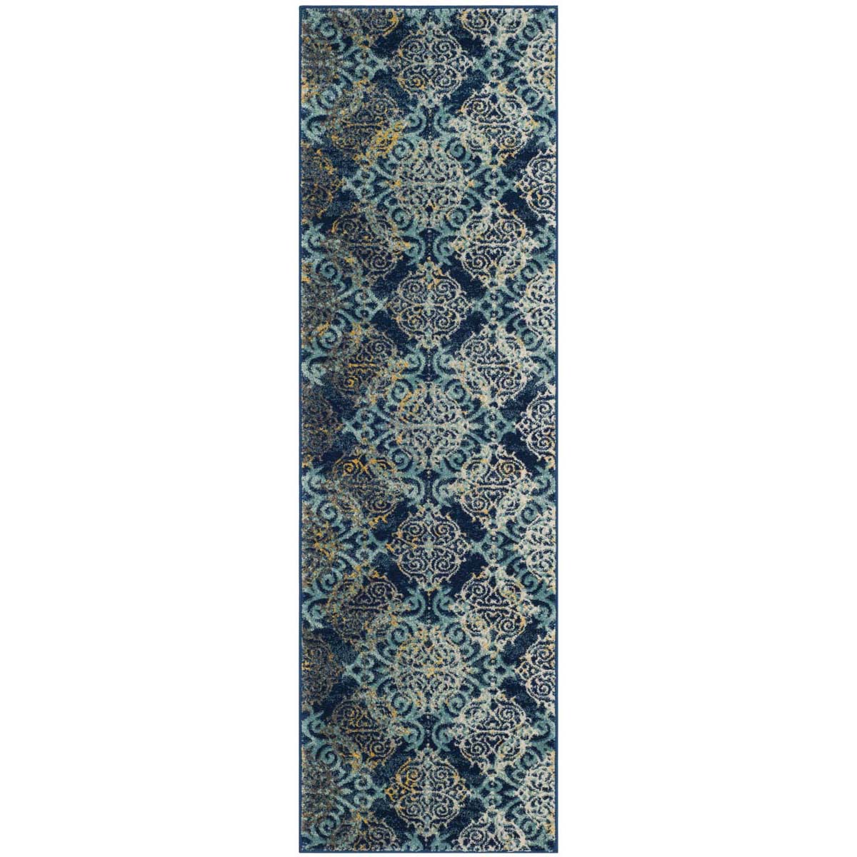 Safavieh Evoke 230 Rug, EVK230 - ROYAL / LIGHT BLUE