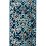 Safavieh Evoke 230 Rug, EVK230 - ROYAL / LIGHT BLUE