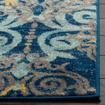 Safavieh Evoke 230 Rug, EVK230 - ROYAL / LIGHT BLUE