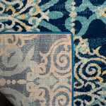 Safavieh Evoke 230 Rug, EVK230 - ROYAL / LIGHT BLUE