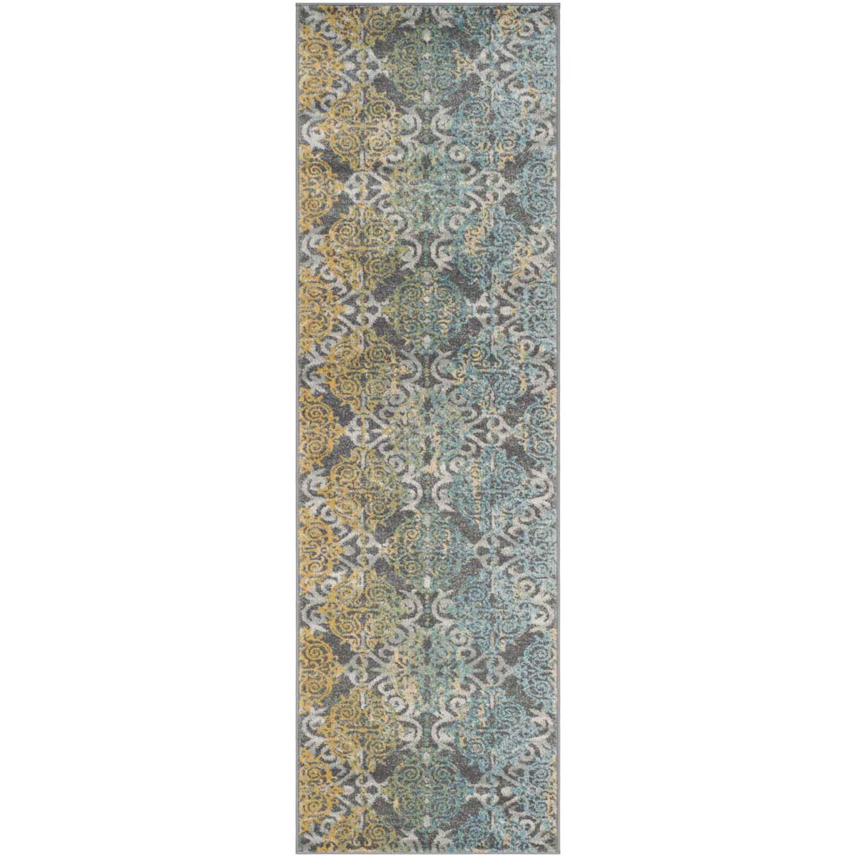 Safavieh Evoke 230 Rug, EVK230 - GREY / IVORY