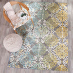 Safavieh Evoke 230 Rug, EVK230 - GREY / IVORY