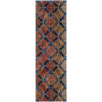 Safavieh Evoke 230 Rug, EVK230 - BLUE / ORANGE