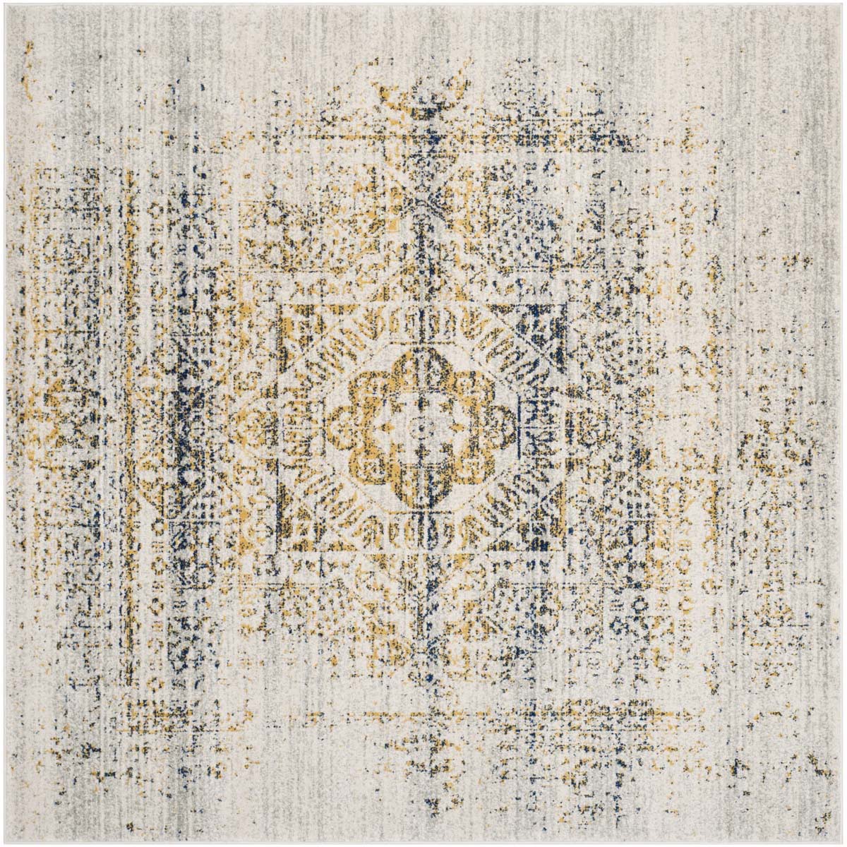 Safavieh Evoke 232 Rug, EVK232 - Ivory / Blue