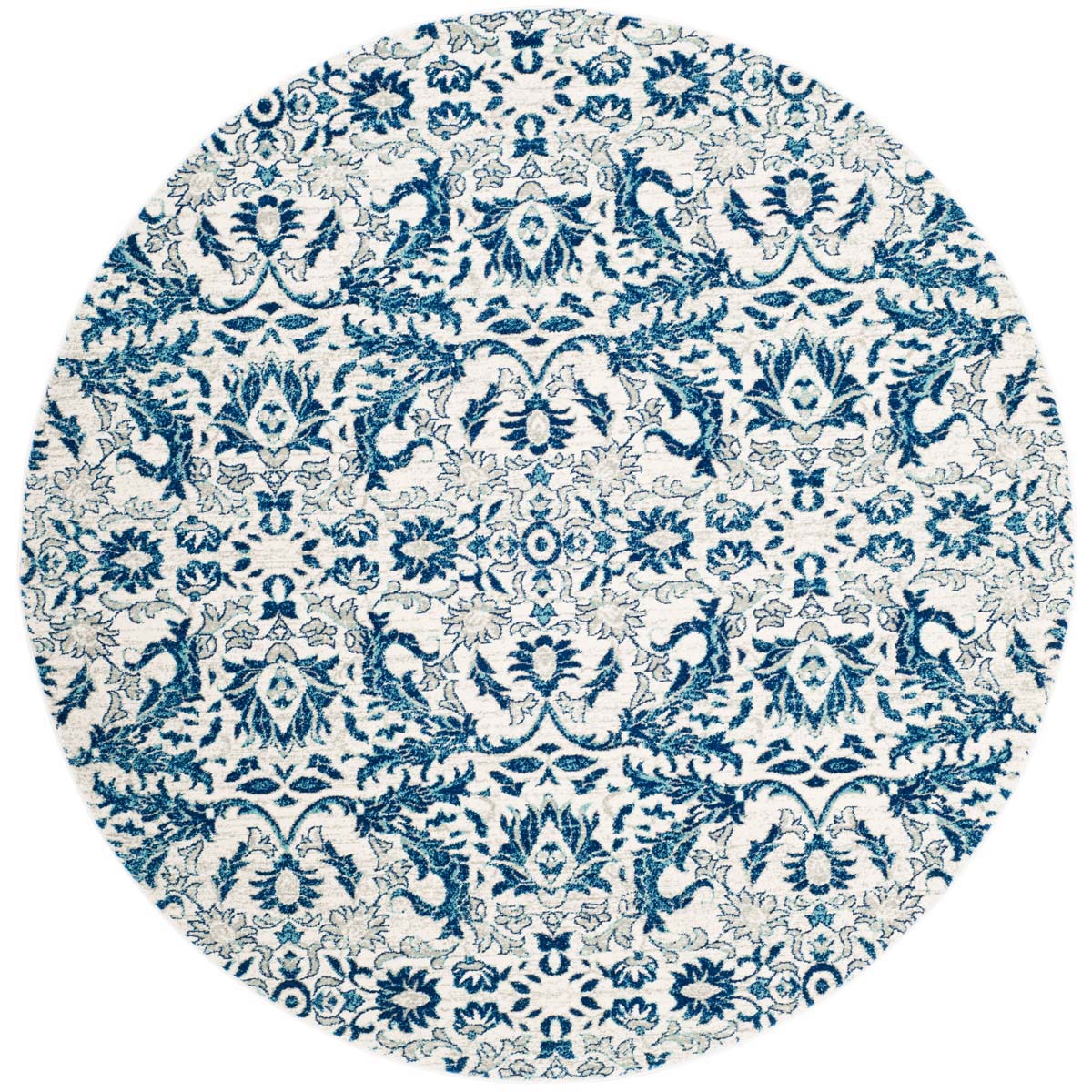 Safavieh Evoke 238 Rug, EVK238 - Ivory / Blue