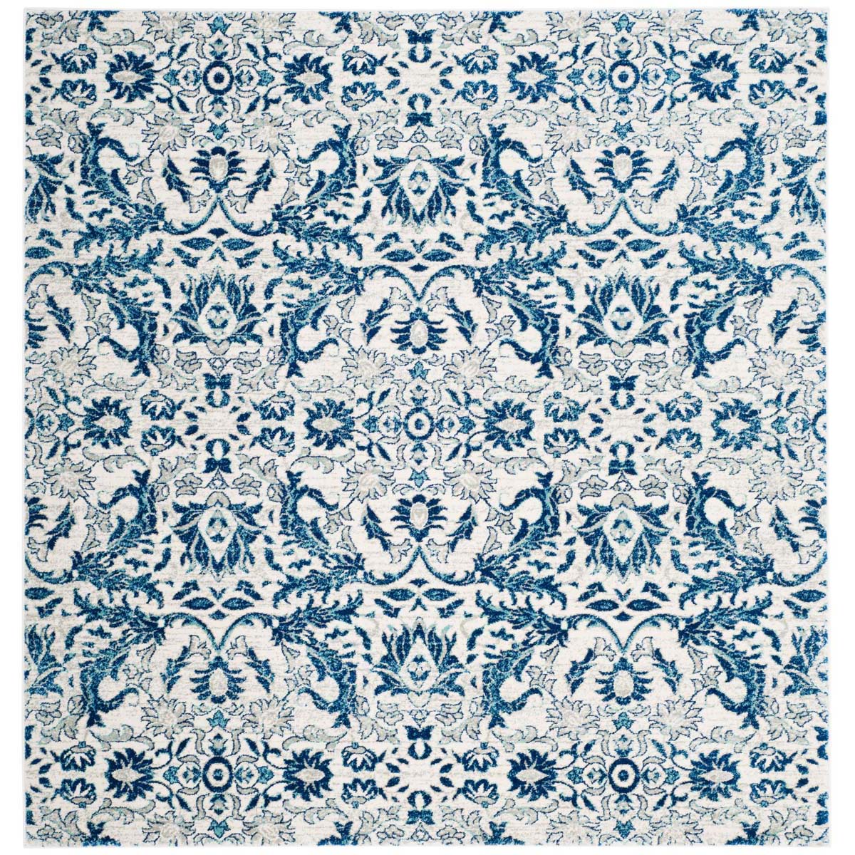 Safavieh Evoke 238 Rug, EVK238 - Ivory / Blue