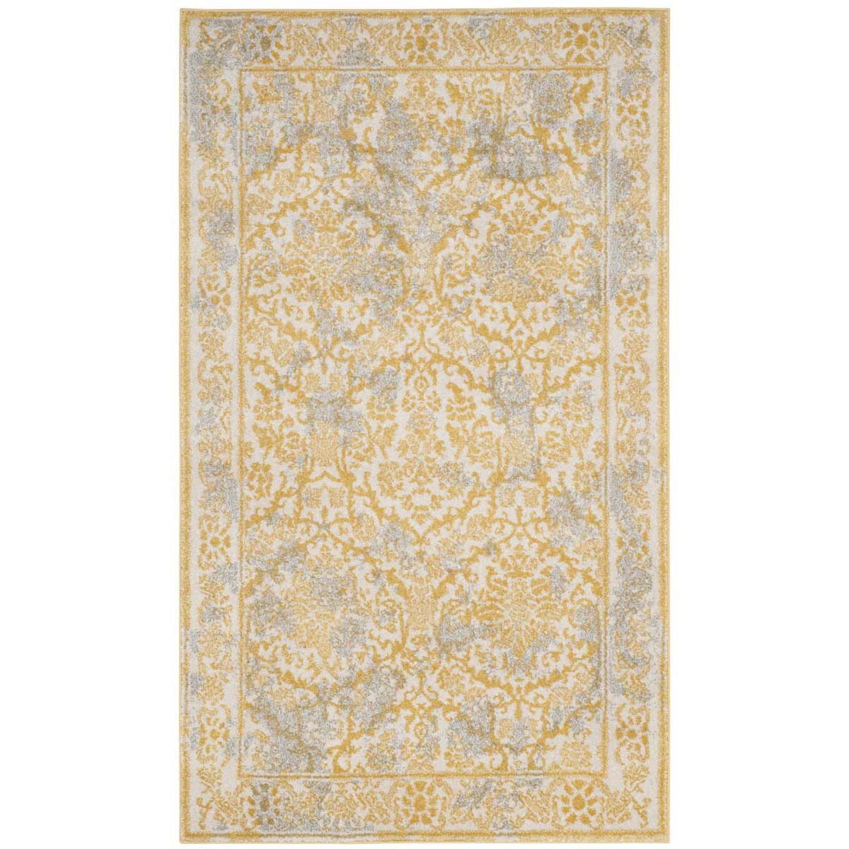 Safavieh Evoke 242 Rug, EVK242 - Ivory / Gold