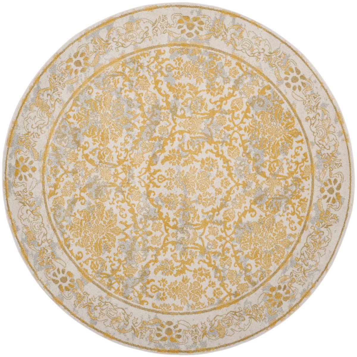 Safavieh Evoke 242 Rug, EVK242 - Ivory / Gold