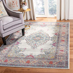 Safavieh Evoke 250 Rug, EVK250 - CREAM / FUCHSIA