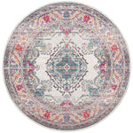 Safavieh Evoke 250 Rug, EVK250 - CREAM / FUCHSIA