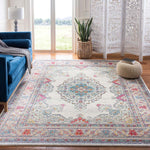 Safavieh Evoke 250 Rug, EVK250 - CREAM / FUCHSIA