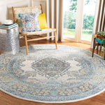 Safavieh Evoke 250 Rug, EVK250 - GREY / BLUE