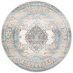 Safavieh Evoke 250 Rug, EVK250 - GREY / BLUE