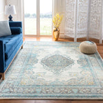 Safavieh Evoke 250 Rug, EVK250 - GREY / BLUE