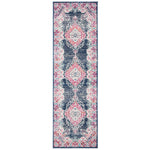 Safavieh Evoke 250 Rug, EVK250 - NAVY / FUCHSIA