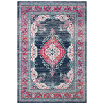 Safavieh Evoke 250 Rug, EVK250 - NAVY / FUCHSIA