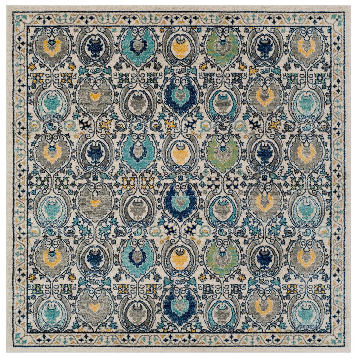 Safavieh Evoke 251 Rug, EVK251 - Ivory / Grey