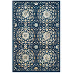 Safavieh Evoke 252 Rug, EVK252 - NAVY / IVORY