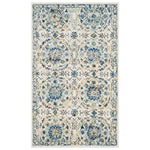 Safavieh Evoke 252 Rug, EVK252 - IVORY / BLUE