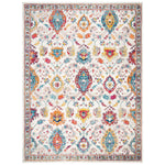 Safavieh Evoke 255 Rug, EVK255 - CREAM / ORANGE