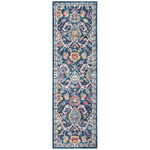 Safavieh Evoke 255 Rug, EVK255 - NAVY / FUCHSIA