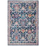 Safavieh Evoke 255 Rug, EVK255 - NAVY / FUCHSIA