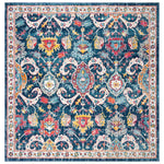 Safavieh Evoke 255 Rug, EVK255 - NAVY / FUCHSIA