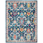 Safavieh Evoke 255 Rug, EVK255 - NAVY / FUCHSIA