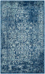 Safavieh Evoke 256 Rug, Blue, EVK256 - Navy / Ivory