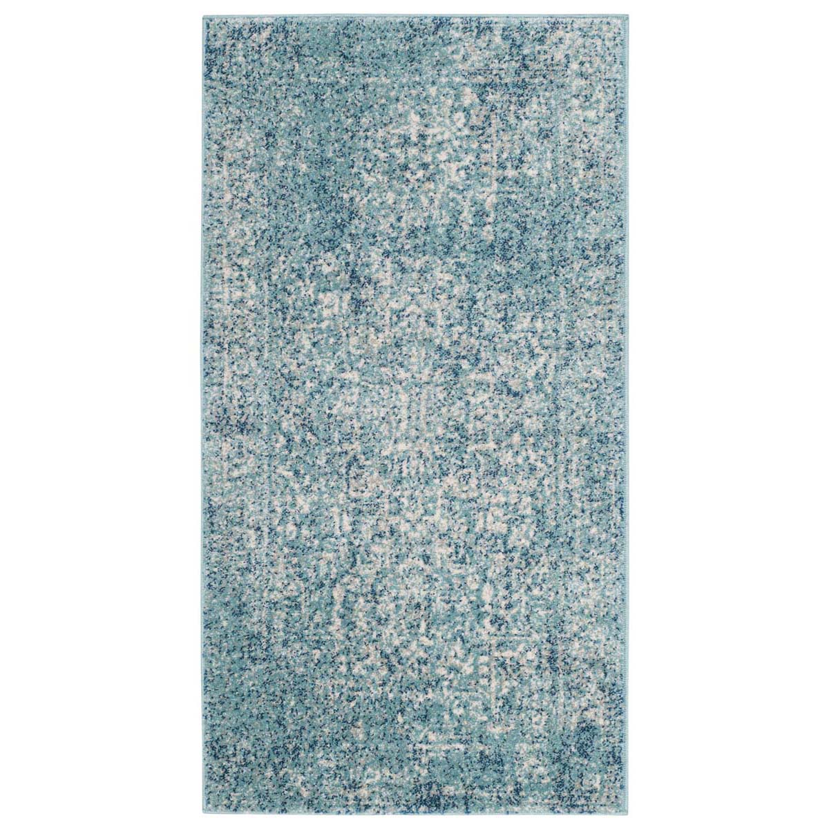 Safavieh Evoke 256 Rug, Blue, EVK256 - Blue / Ivory