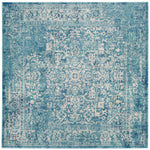 Safavieh Evoke 256 Rug, Blue, EVK256 - Blue / Ivory