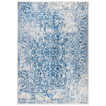 Safavieh Evoke 256 Rug, Blue, EVK256 - Ivory / Navy